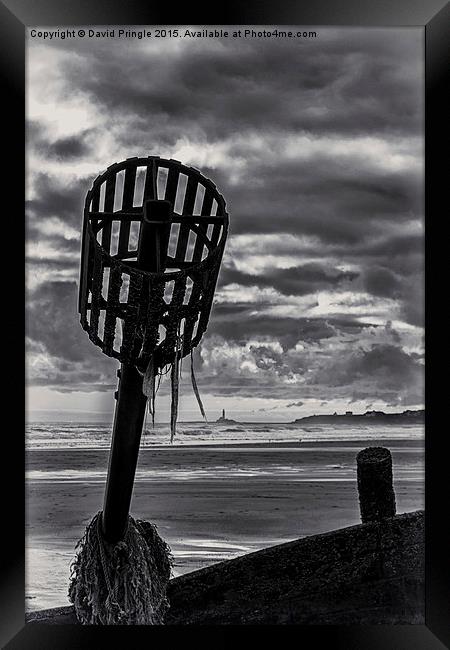 Blyth Sands Framed Print by David Pringle