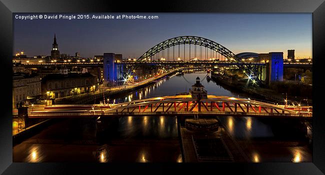 Tyne Bridge Framed Print by David Pringle