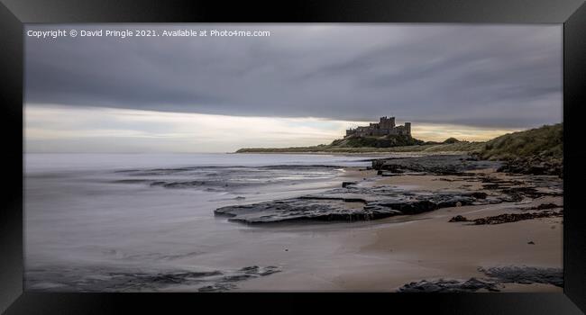 Bamburgh Castle Framed Print by David Pringle