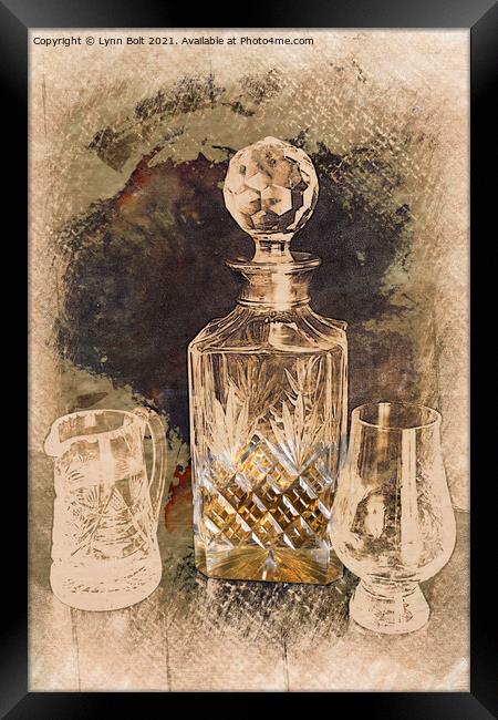 Whisky Framed Print by Lynn Bolt