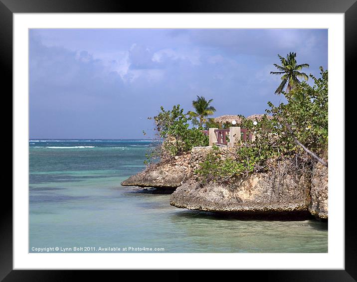 Guardalavaca, Cuba Framed Mounted Print by Lynn Bolt