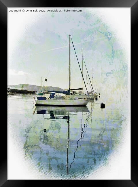 Yachts Framed Print by Lynn Bolt