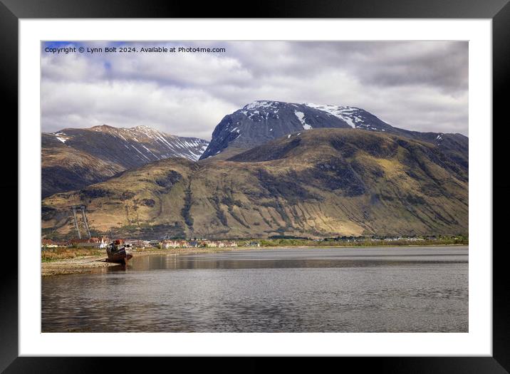 Ben Nevis Scotland Framed Mounted Print by Lynn Bolt