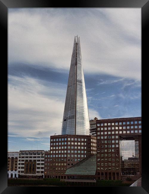 The Shard Framed Print by Lynn Bolt