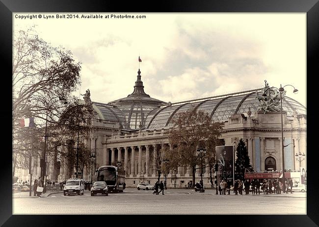 The Grand Palais Paris Framed Print by Lynn Bolt