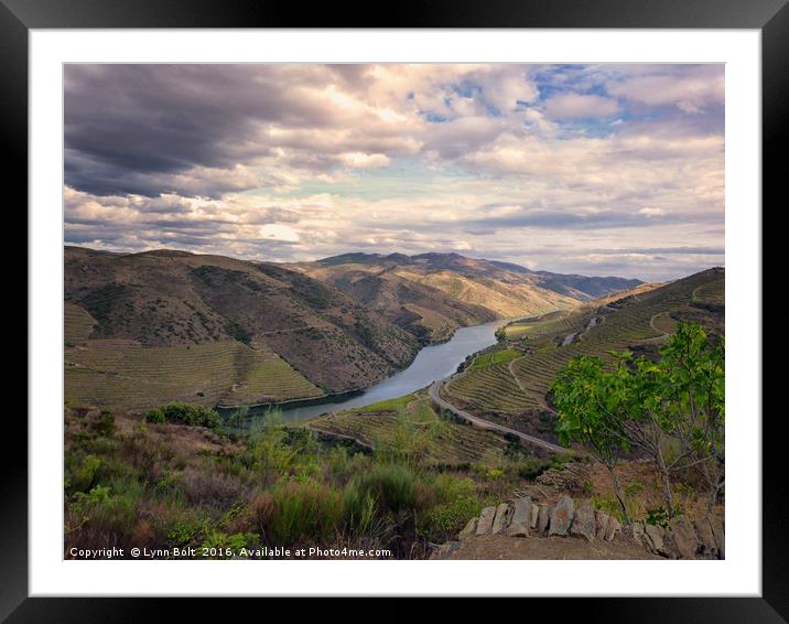 River Douro Portugal Framed Mounted Print by Lynn Bolt
