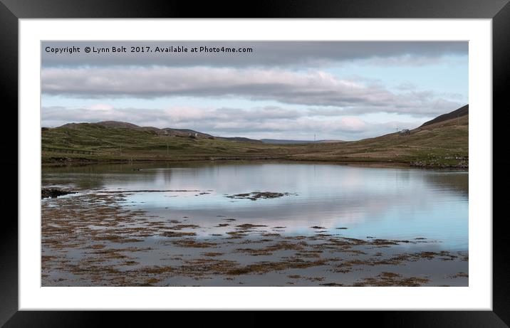 Whiteness Voe Shetland Islands Framed Mounted Print by Lynn Bolt
