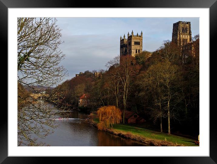 Durham cathedral Framed Mounted Print by Richie Fairlamb