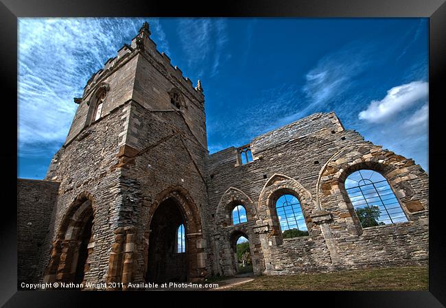 St Marys Framed Print by Nathan Wright