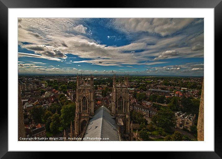 York High's Framed Mounted Print by Nathan Wright