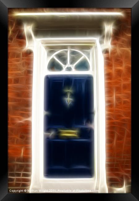 Blue door and more Framed Print by Nathan Wright