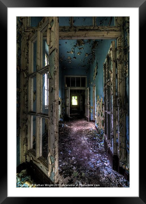 Open door Framed Mounted Print by Nathan Wright