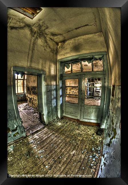 All the door and all the windows Framed Print by Nathan Wright
