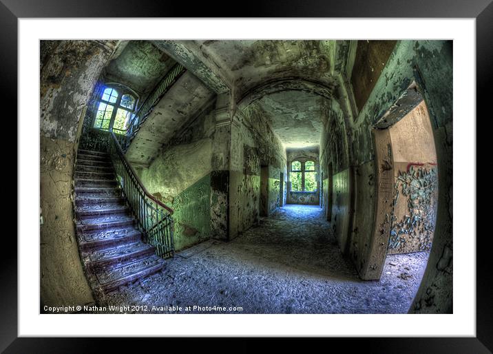 Beelitz view Framed Mounted Print by Nathan Wright