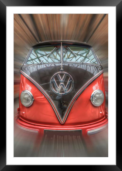  Orange Dub Framed Mounted Print by Nathan Wright
