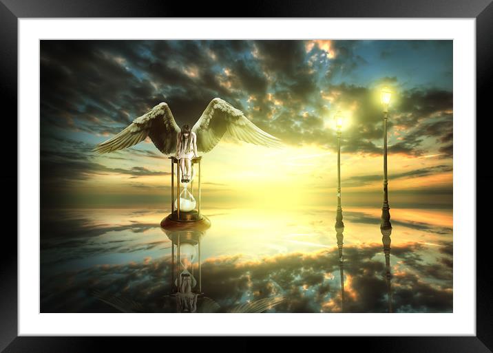 Time To reflect Framed Mounted Print by Nathan Wright