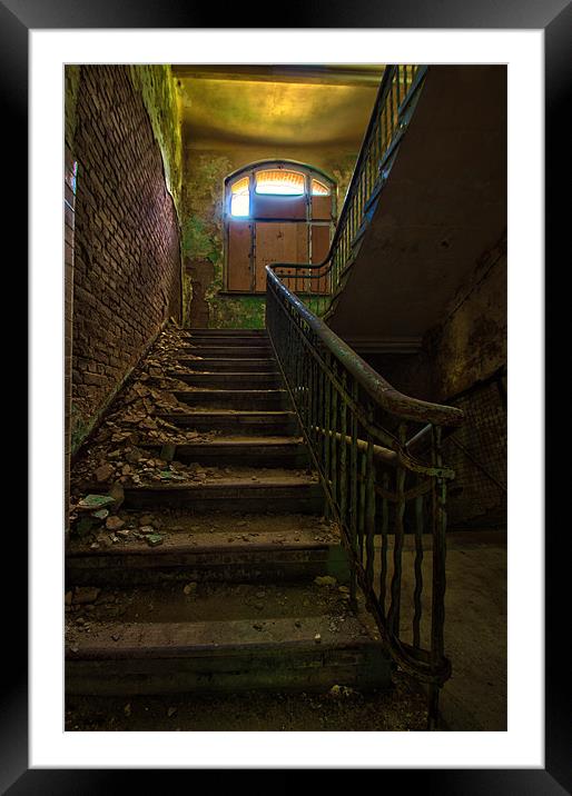 Stairway to heaven Framed Mounted Print by Nathan Wright