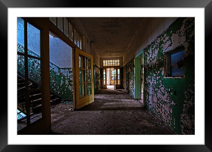 Open doors. Framed Mounted Print by Nathan Wright