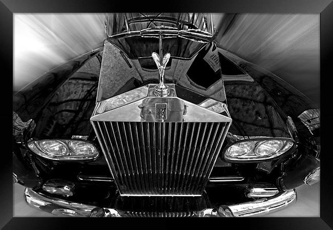 Rolls Royce Classic Framed Print by Nathan Wright