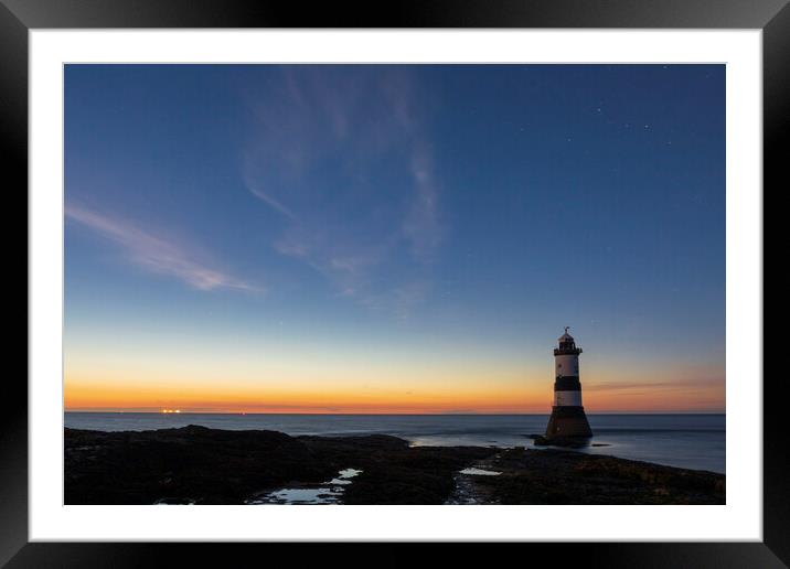 Penmon Lighthouse Framed Mounted Print by Rory Trappe