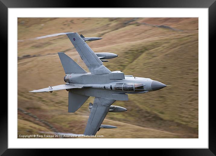 RAF Tornado GR4 Framed Mounted Print by Rory Trappe