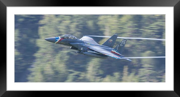F15 Strike Eagle Liberty Special Framed Mounted Print by Rory Trappe