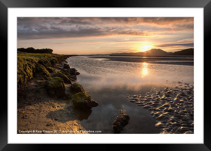 Ynys Framed Mounted Print by Rory Trappe