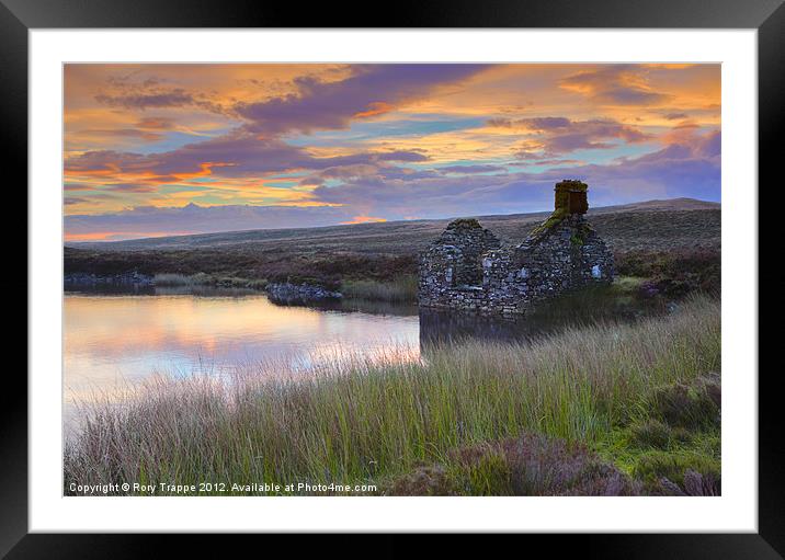 Llyn Conwy Framed Mounted Print by Rory Trappe