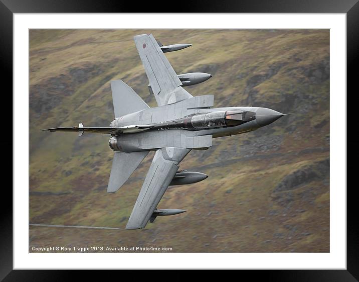 RAF Tornado - Shiny two Framed Mounted Print by Rory Trappe
