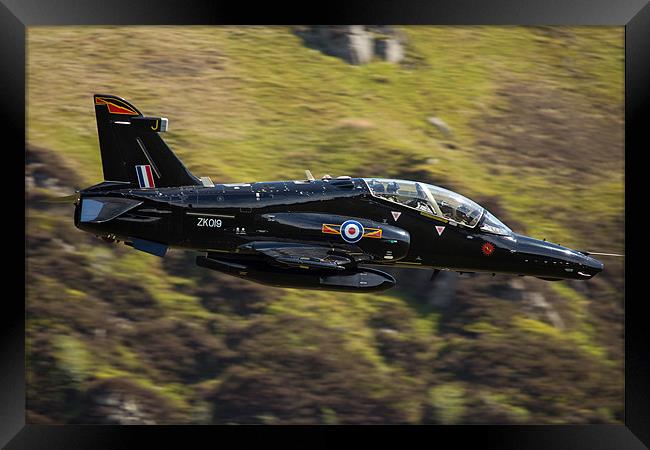 RAF Hawk trainer T2 Framed Print by Rory Trappe