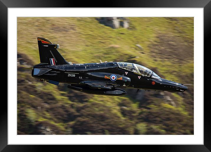 RAF Hawk trainer T2 Framed Mounted Print by Rory Trappe