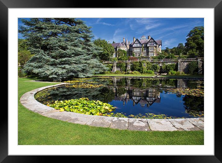 Bodnant Hall Framed Mounted Print by Rory Trappe