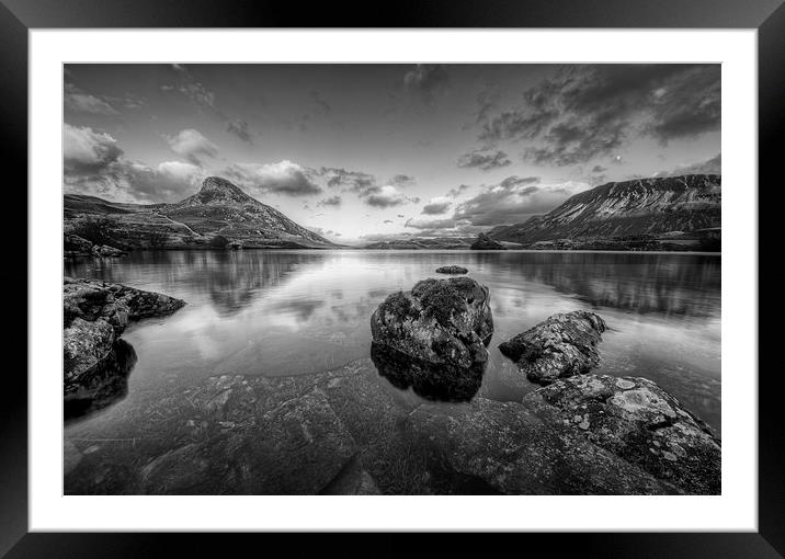 Cregennan just above the water Framed Mounted Print by Rory Trappe