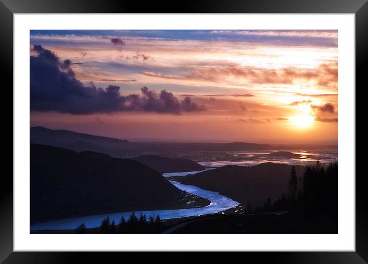 Afon Dwyryd Framed Mounted Print by Rory Trappe