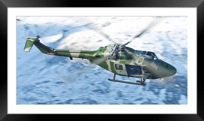 Westland Lynx Framed Mounted Print by Rory Trappe