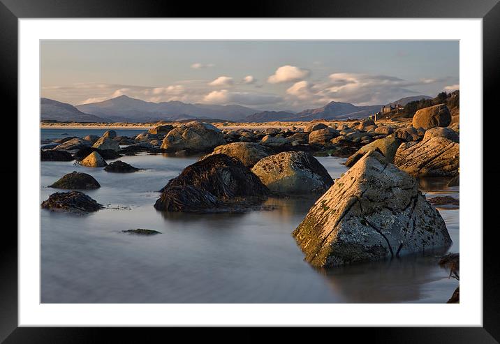  Harlech castle Framed Mounted Print by Rory Trappe