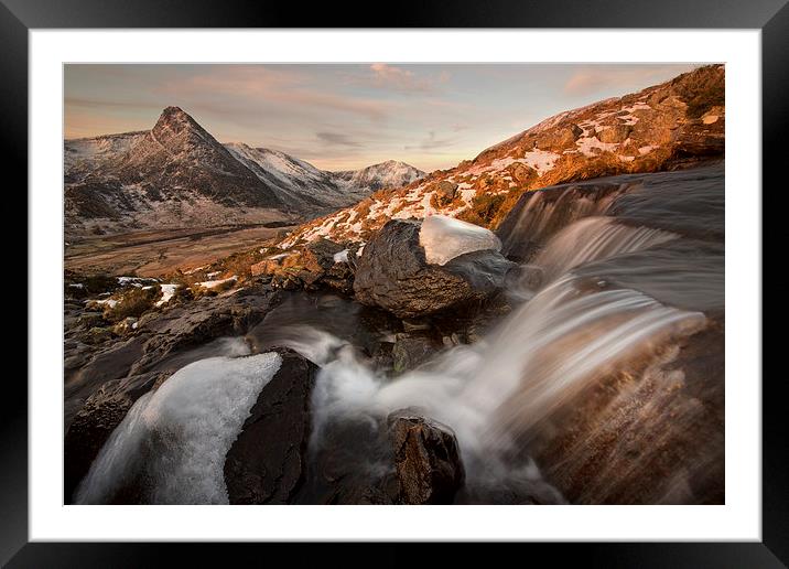  Mountain stream Framed Mounted Print by Rory Trappe