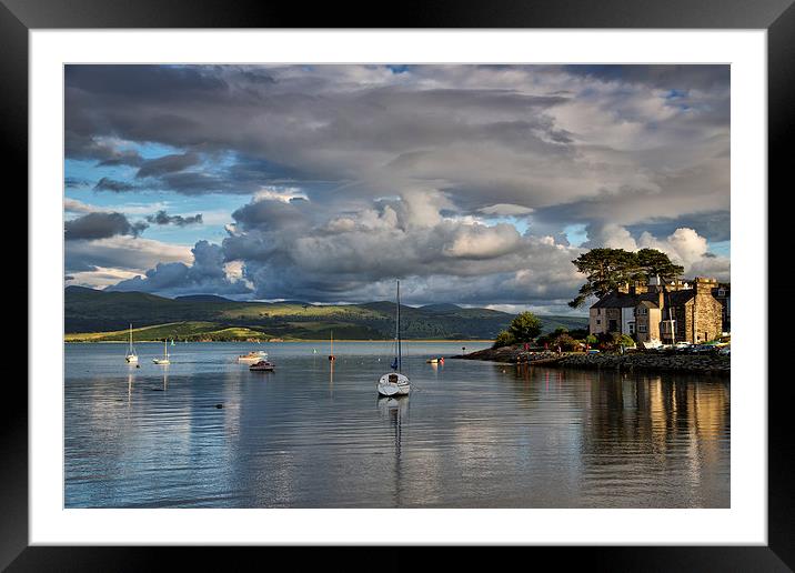  Borth y Gest Framed Mounted Print by Rory Trappe
