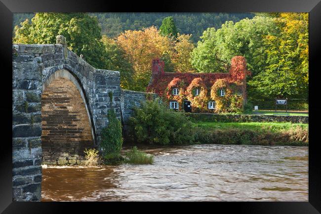 Autumn at Llanrwst Framed Print by Rory Trappe