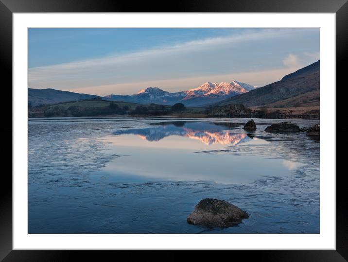 Mount Snowdon Framed Mounted Print by Rory Trappe