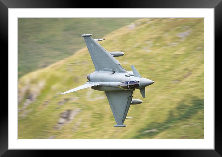RAF Typhoon Framed Mounted Print by Rory Trappe