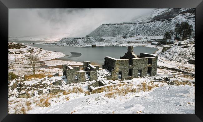 Cwmorthin Framed Print by Rory Trappe