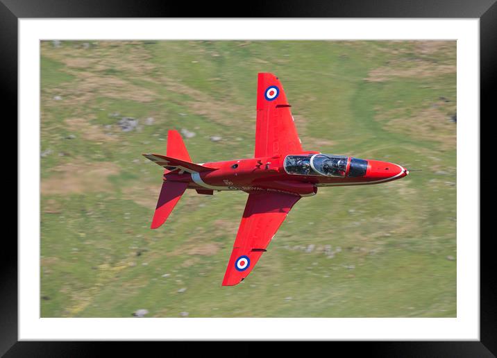 Red Arrows Framed Mounted Print by Rory Trappe