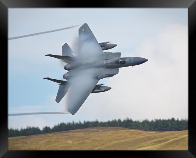 McDonnell Douglas F-15 Eagle Framed Print by Rory Trappe