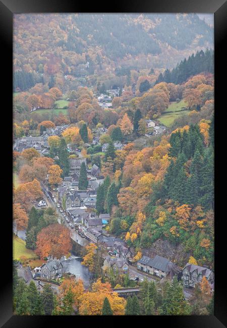 Betws y Coed Framed Print by Rory Trappe