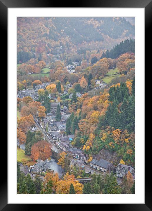 Betws y Coed Framed Mounted Print by Rory Trappe