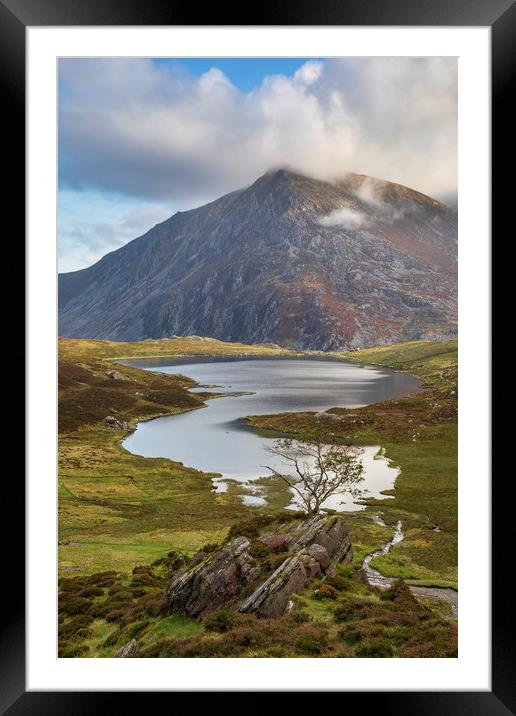 Llyn Idwal Framed Mounted Print by Rory Trappe