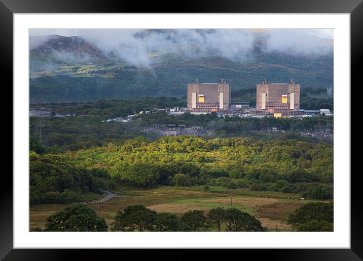 Trawsfynydd Power Station Framed Mounted Print by Rory Trappe