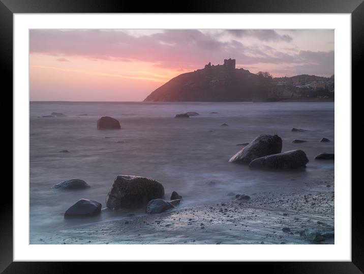 Criccieth Framed Mounted Print by Rory Trappe