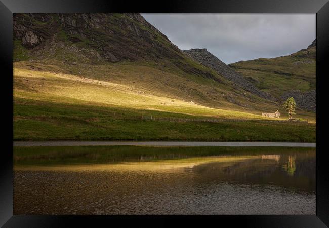 Cwmorthin chapel Framed Print by Rory Trappe